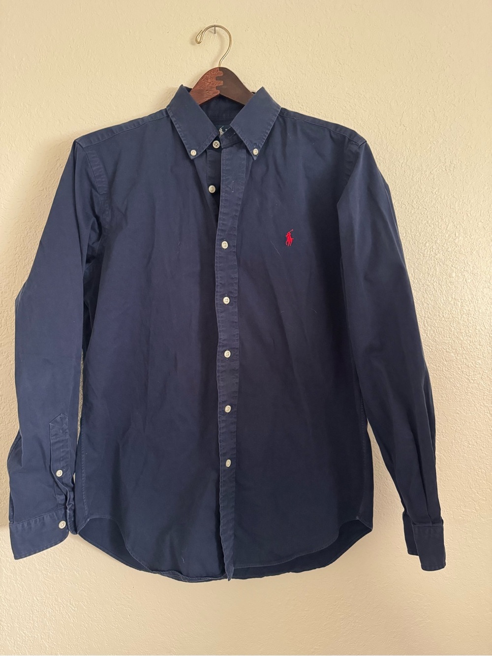Ralph Lauren Navy Classic Fit Shirt Men’s Medium